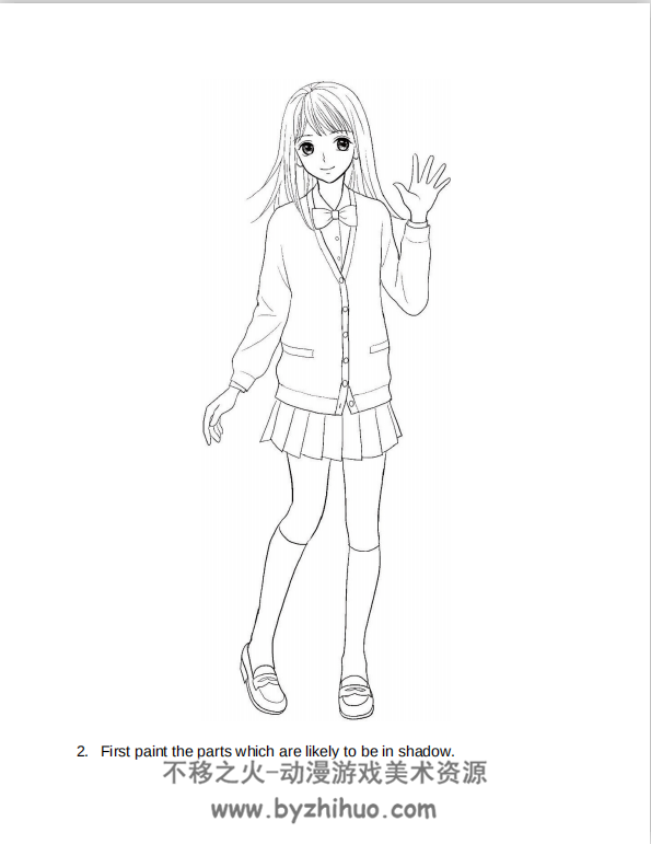 Manga Art for Intermediates_ A step Guide to Creating Your Own Manga drawing .中级