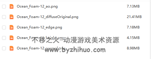 高清海洋泡沫无缝贴图合集 百度网盘美术素材分享