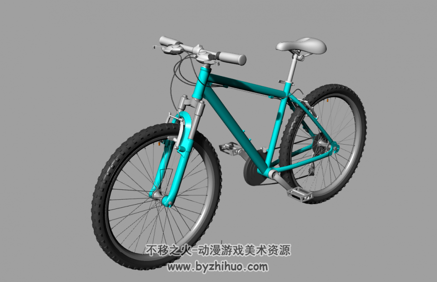 山地 公路自行车 3DM模型 百度网盘下载