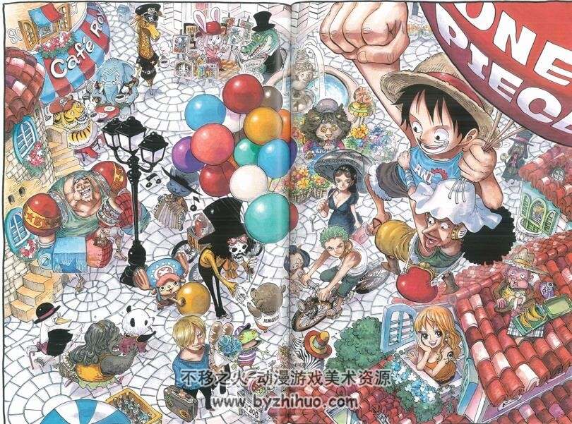 海贼王(航海王) One Piece 尾田荣一郎画集 Color Walk 7