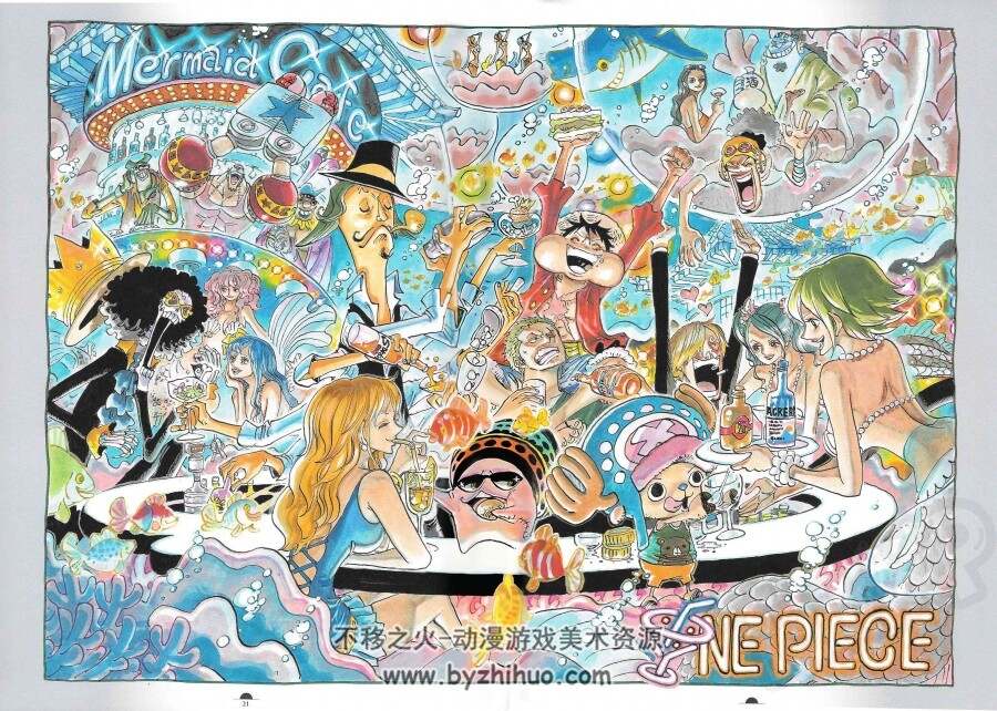 海贼王(航海王) One Piece 尾田荣一郎画集 Color Walk 8