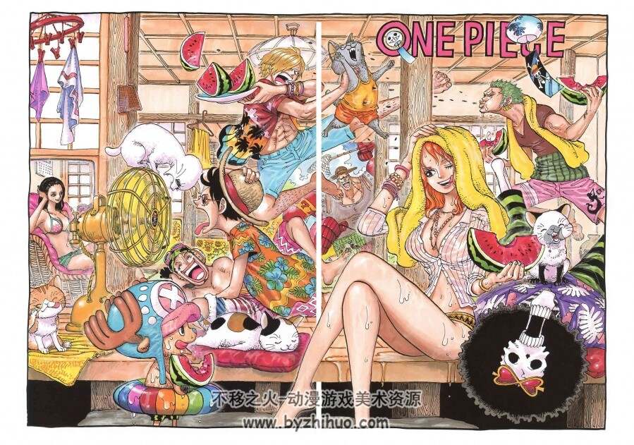 海贼王(航海王) One Piece 尾田荣一郎画集 Color Walk 9