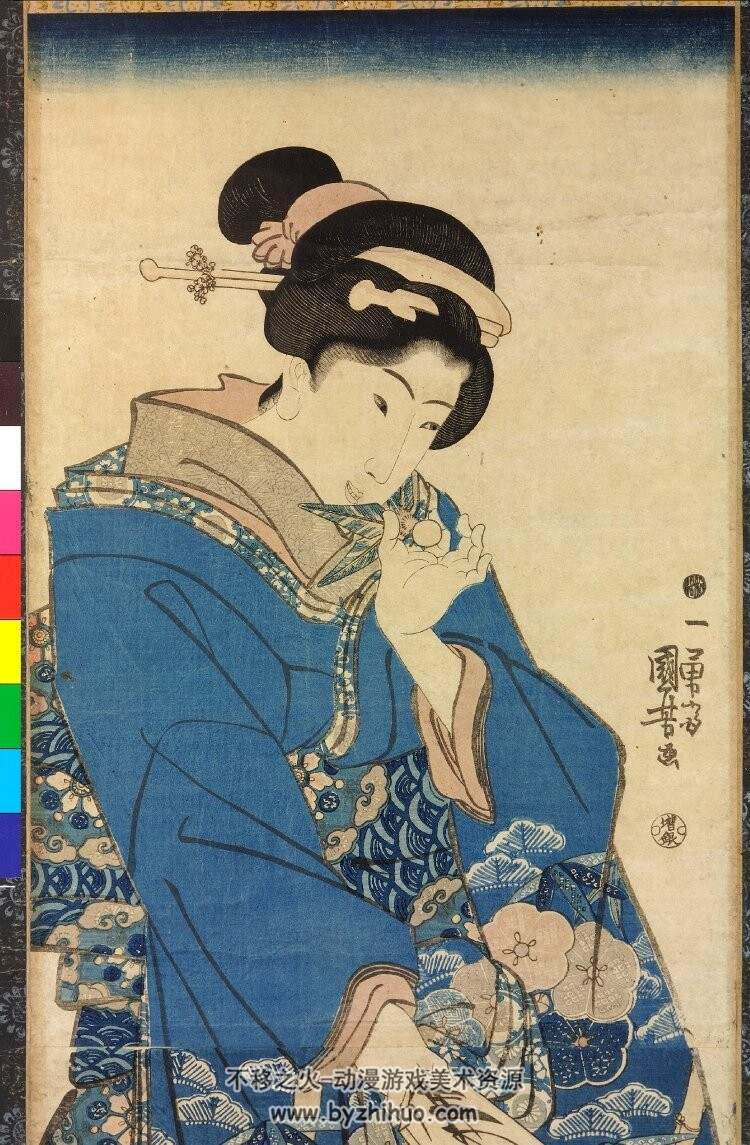 日本著名的浮世绘名画家歌川国芳大全集 高清 tif超清  10.64g