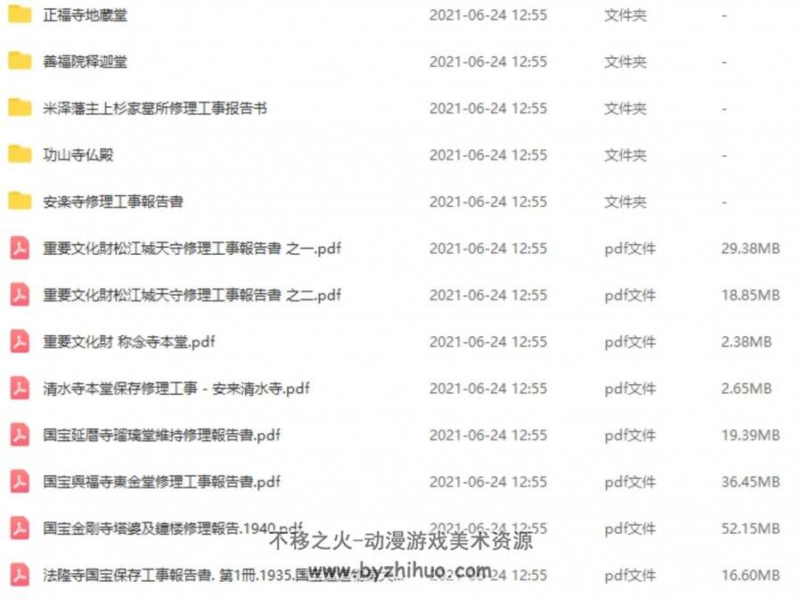 建筑城堡民居寺院园林 日本古建筑电子书 292册 百度网盘下载