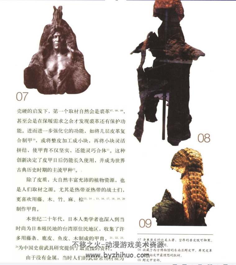 中国甲胄 传统文化美术素材 百度网盘下载