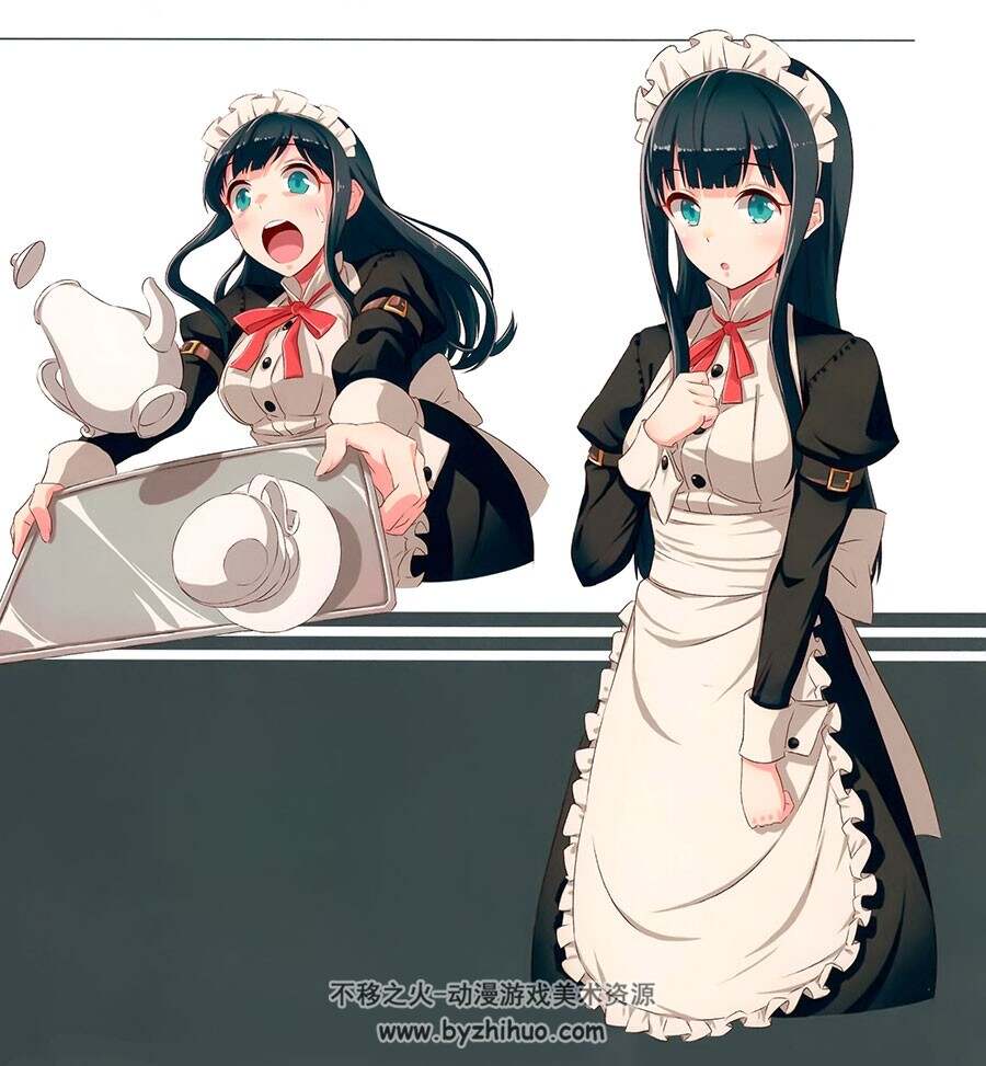日系少女插画图集 307P