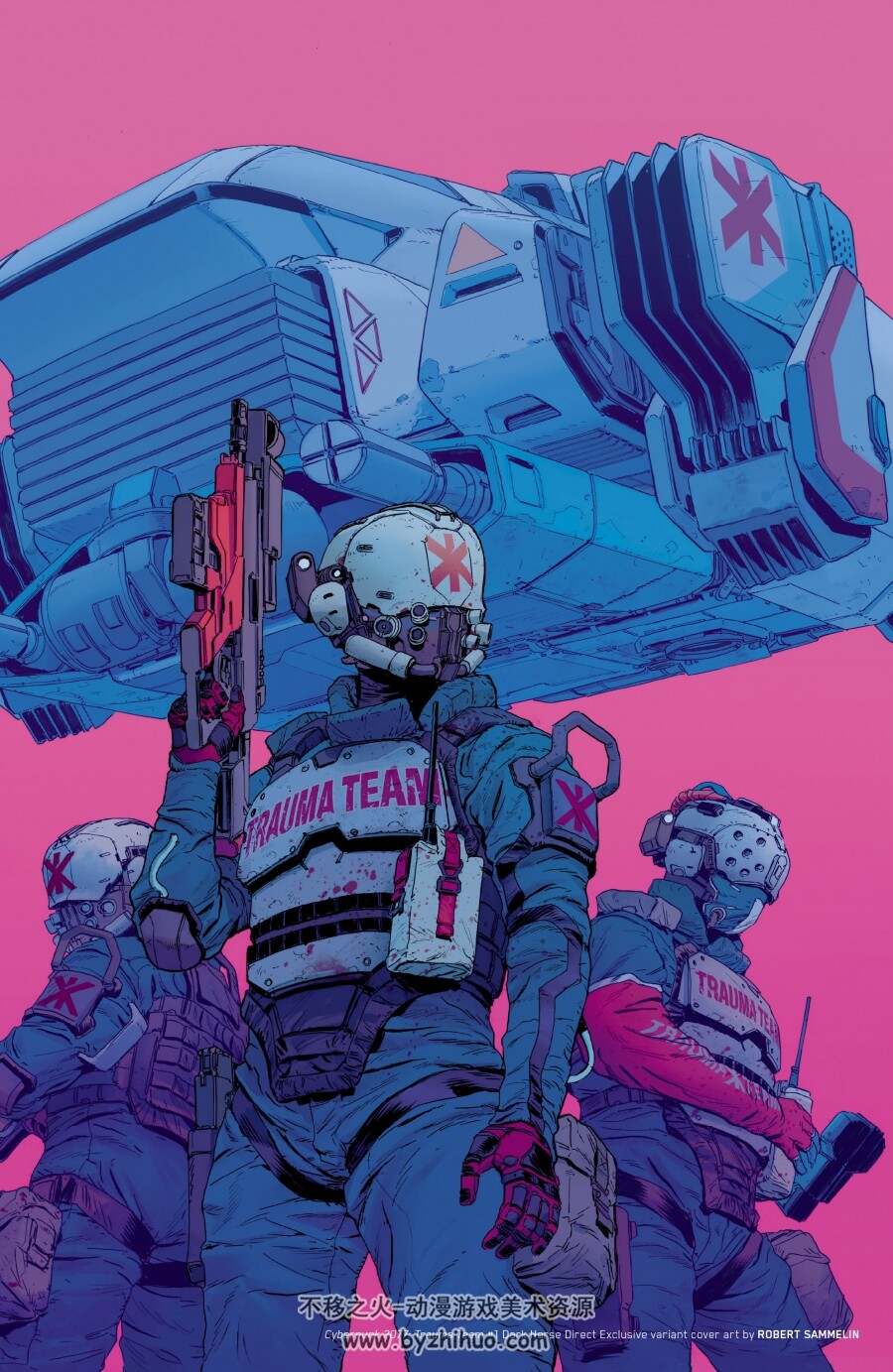 赛博朋克2077:创伤小队 官方剧情漫画/Cyberpunk 2077 – Trauma Team (TPB) (2020)
