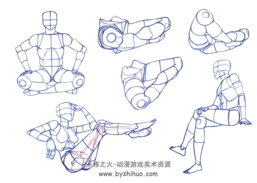 艺用动态解剖 人体解剖书籍[韩]金乐熹 韩语版pdf 百度网盘下载