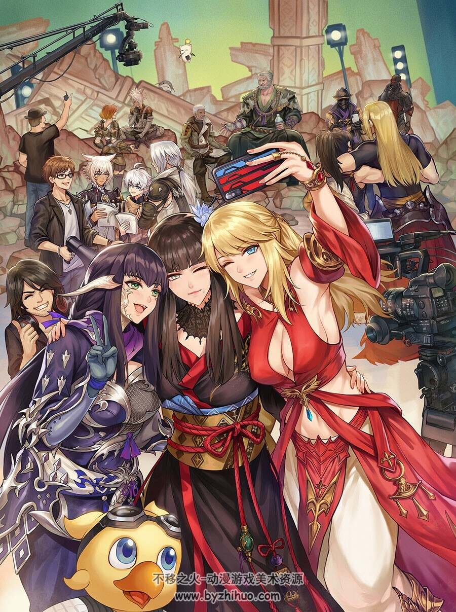 画师kacyu 插画作品散图合集 至21年10月 百度网盘下载