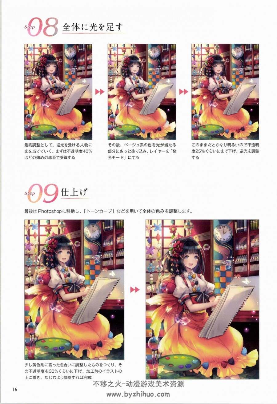 能够画出可爱幻想插画的书 144种职业 种族的设计服装 日文版 百度网盘