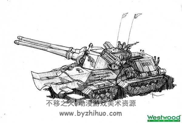 红色警戒尤里的复仇原画设定图集百度网盘下载