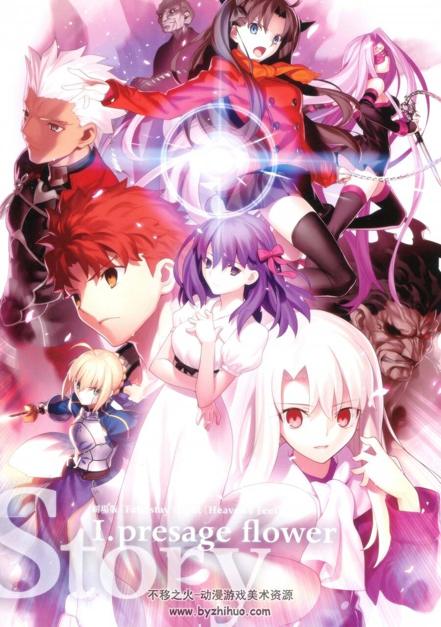 Fatestay night Heaven`s Feel Animation Visual Guide 百度网盘下载
