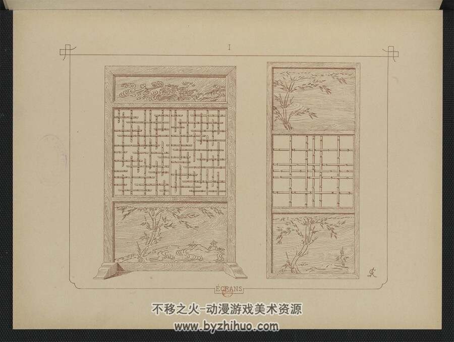 日本建筑装饰图.56P.1889年 PDF格式 百度网盘/阿里云盘下载