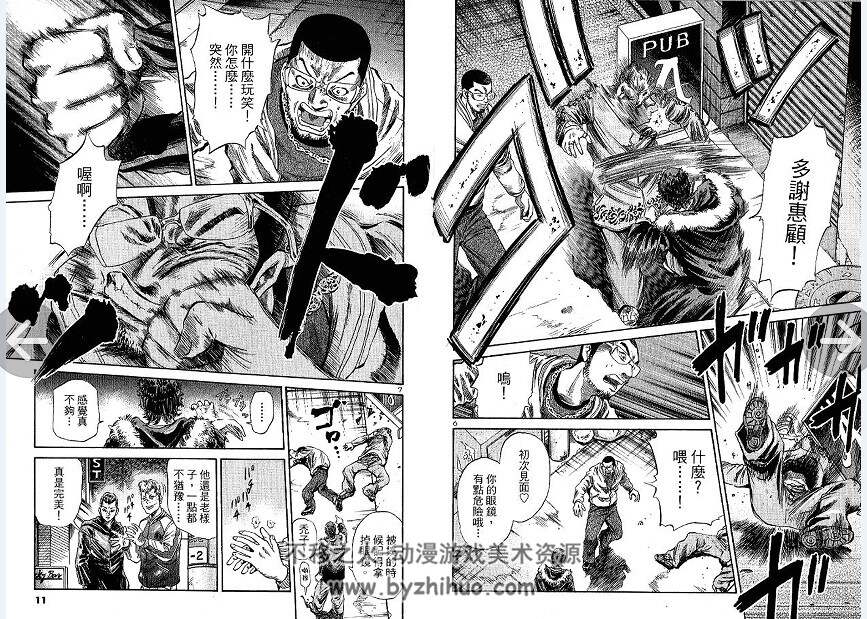 死神之拳 1-8卷全中文 真实的搏击漫画