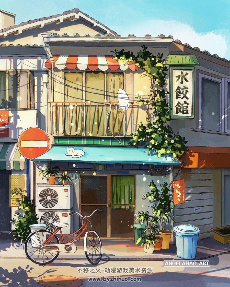 街边小屋 插画师 Angela H 图片+视频 作品欣赏 347P