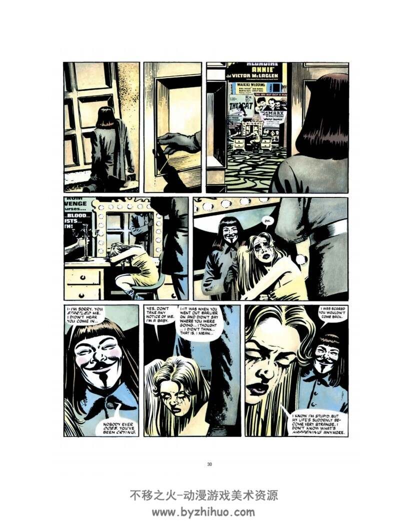 V字仇杀30周年纪念-艾伦·摩尔 V for Vendetta 30th Anniversary Alan Moore 百度网盘下载