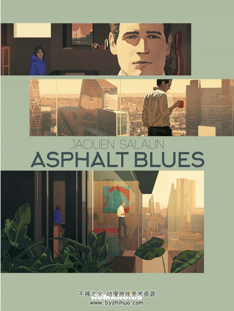 Asphalt Blues 2022 英文漫画 百度网盘下载