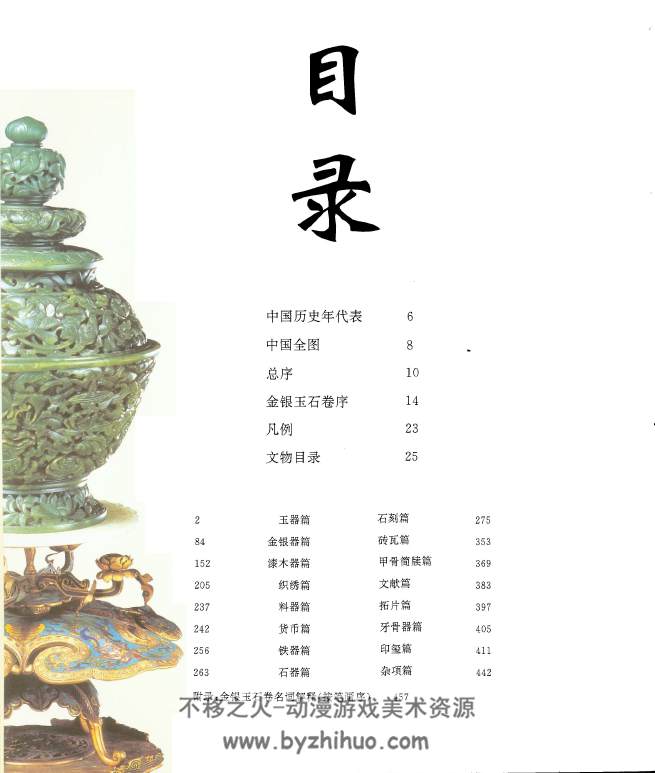 中国文物精华大辞典 金银玉后卷 PDF格式 百度网盘分享