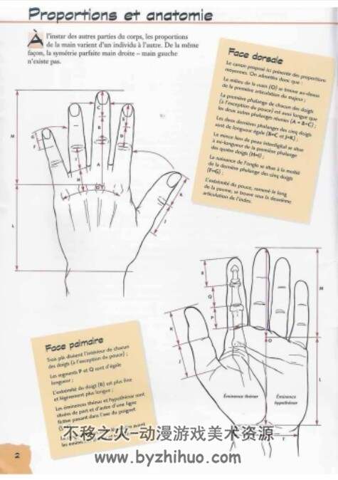 学会画手 Apprendre.a.dessiner.les.mains PDF 百度盘 36P