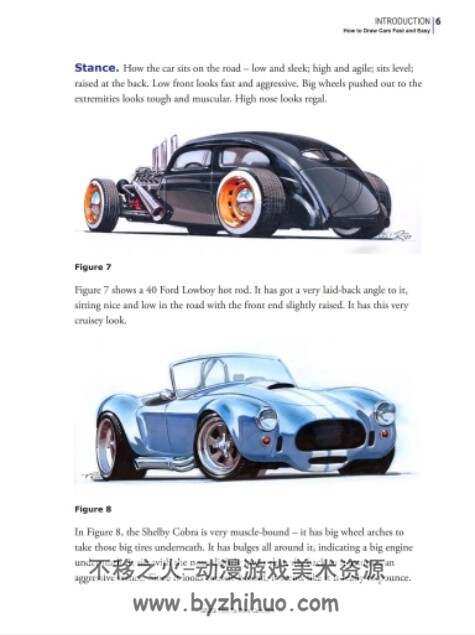 如何又快又好的画汽车 How To Draw Cars Fast and Easy PDF 134P