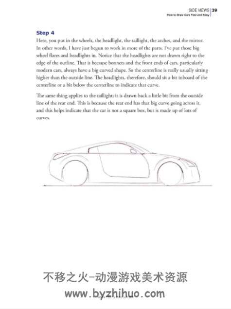 如何又快又好的画汽车 How To Draw Cars Fast and Easy PDF 134P