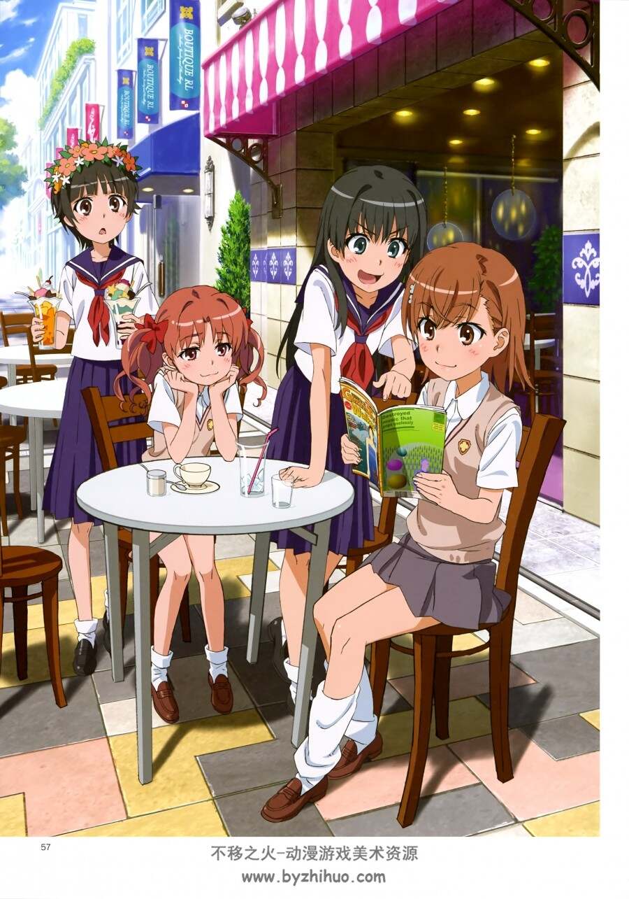 某科学的超电磁炮T Official Visual Book 1+2 画集 百度网盘下载