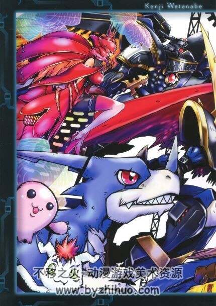 数码宝贝Digimon 20th Anniversary - Digital Monster Art Book 百度网盘