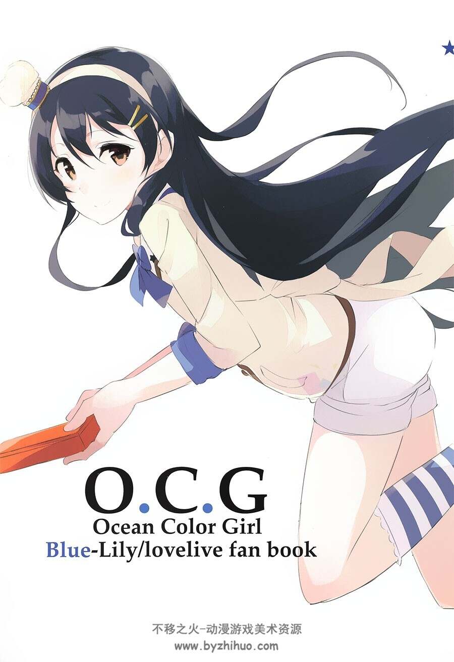 Blue-Lily (十時) Ocean Color Girl 画集 12P 百度网盘下载