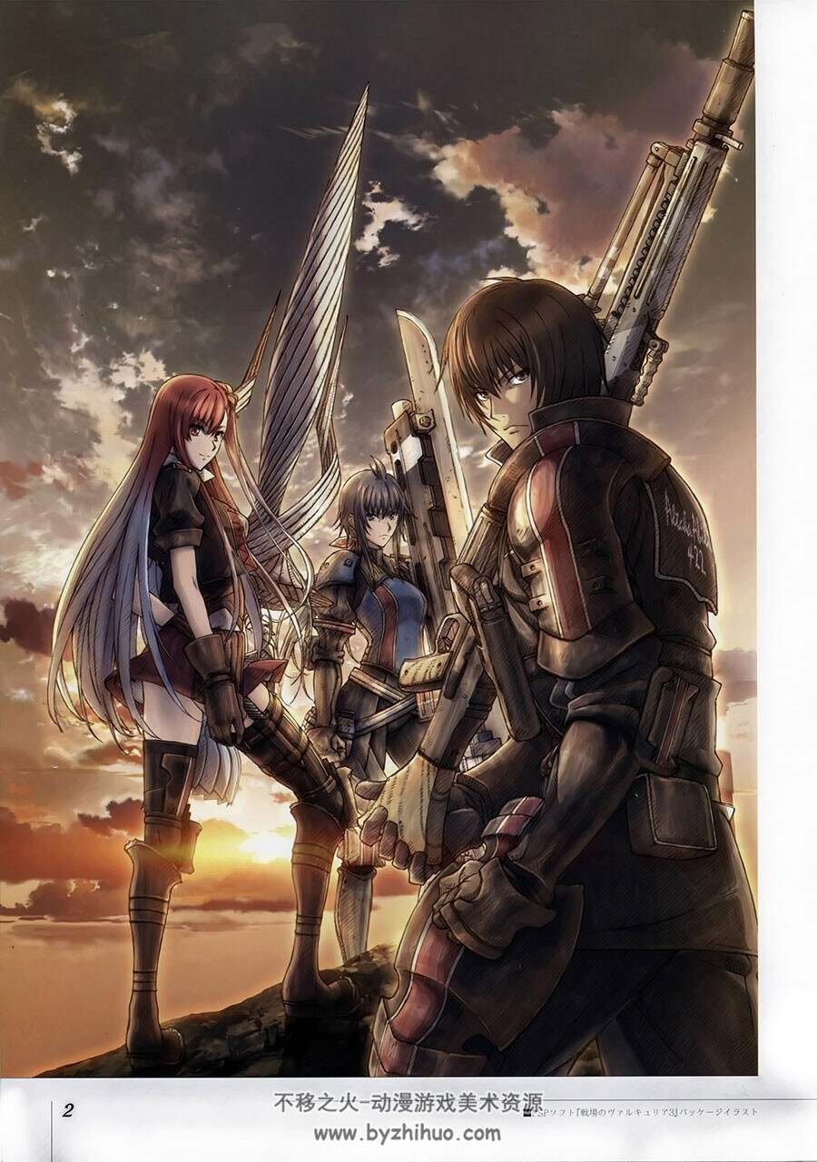 raita Valkyria Chronicles 3 COMPLETE ARTWORKS 设定集 262P 百度网盘下载