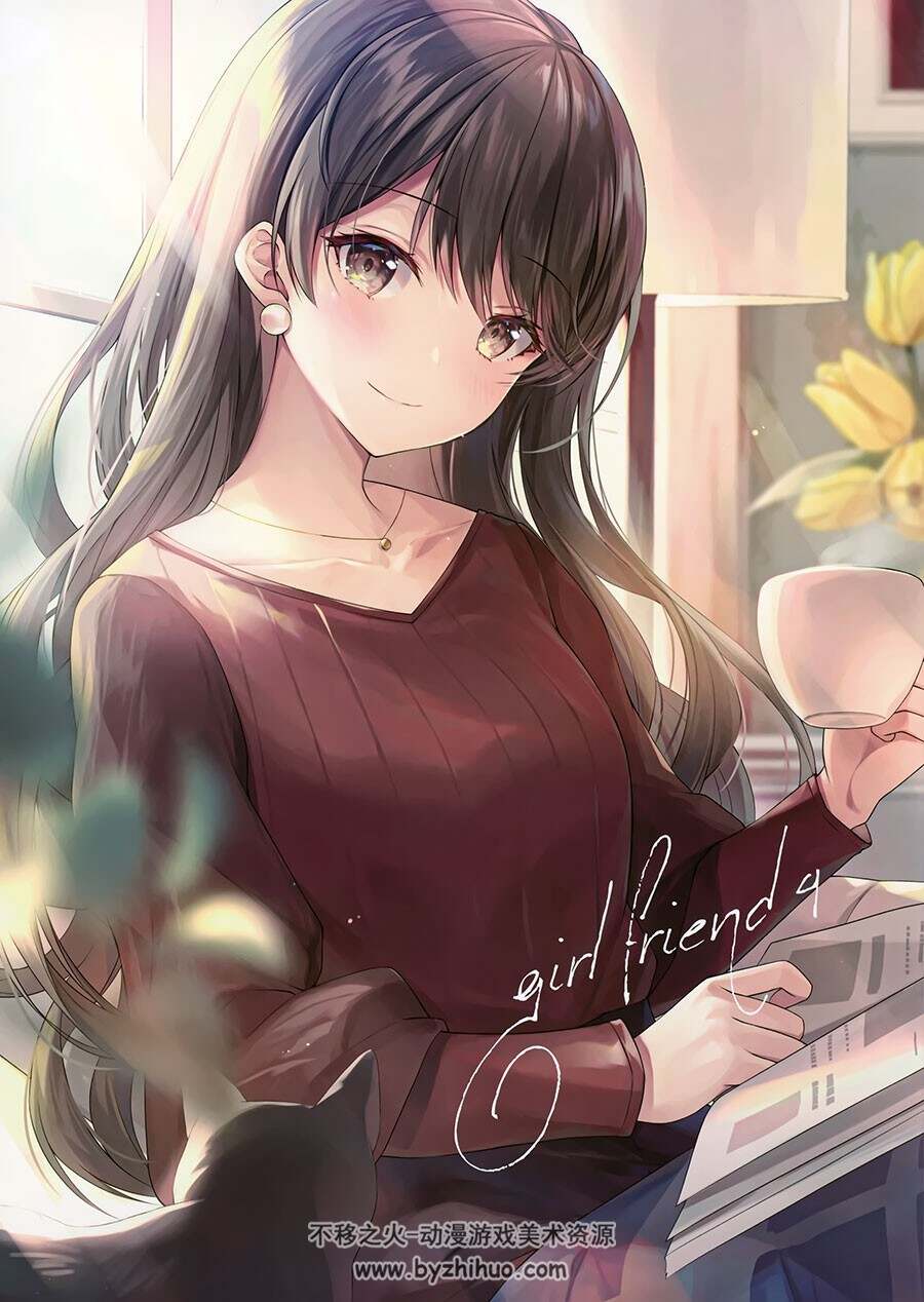 もふまる屋 (かがちさく) GIRL FRIEND 4 画集 21P 百度网盘下载
