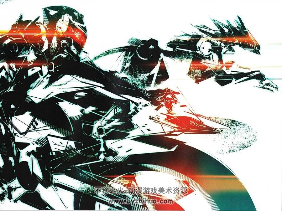 Metal Gear Rising Revengeance Artbook 画集 26P 百度网盘下载