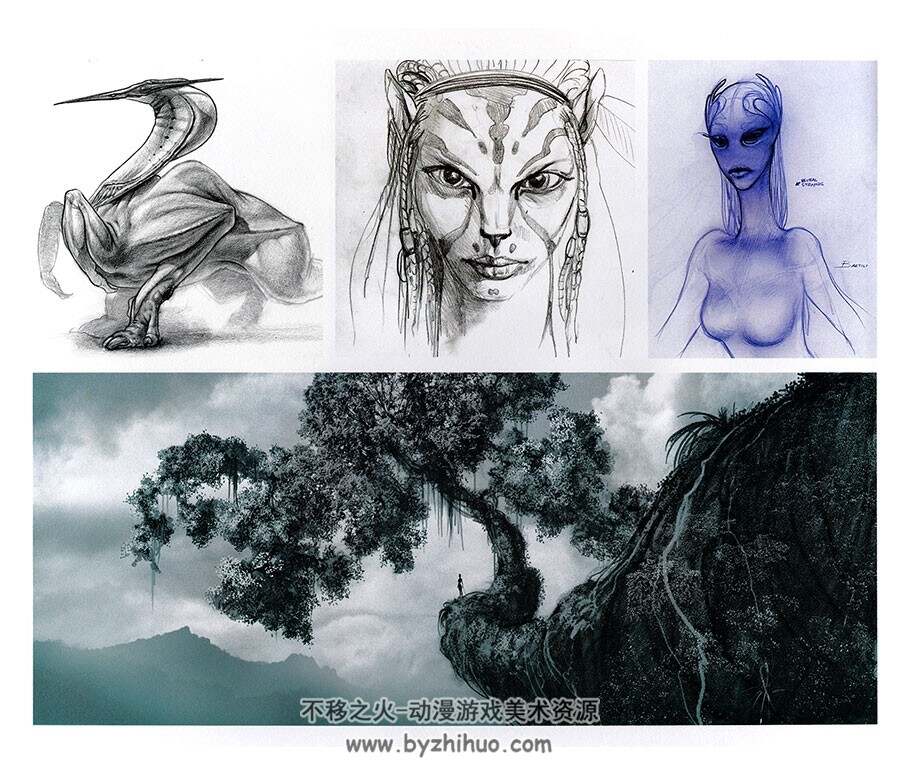 《Avatar（阿凡达）》 艺术设定集 112P 百度网盘下载