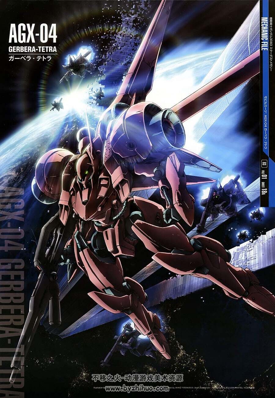 《機動戰士ガンダム（机动战士高达）》 图鉴画集 206P 百度网盘下载