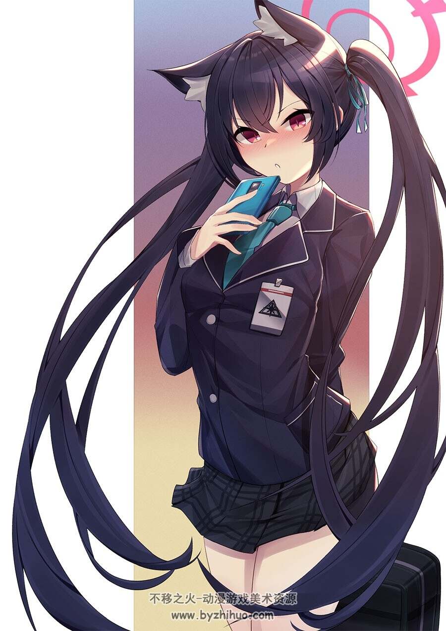 P站画师 MUNG 二次元女孩纸插画壁纸图包 百度网盘下载 56P