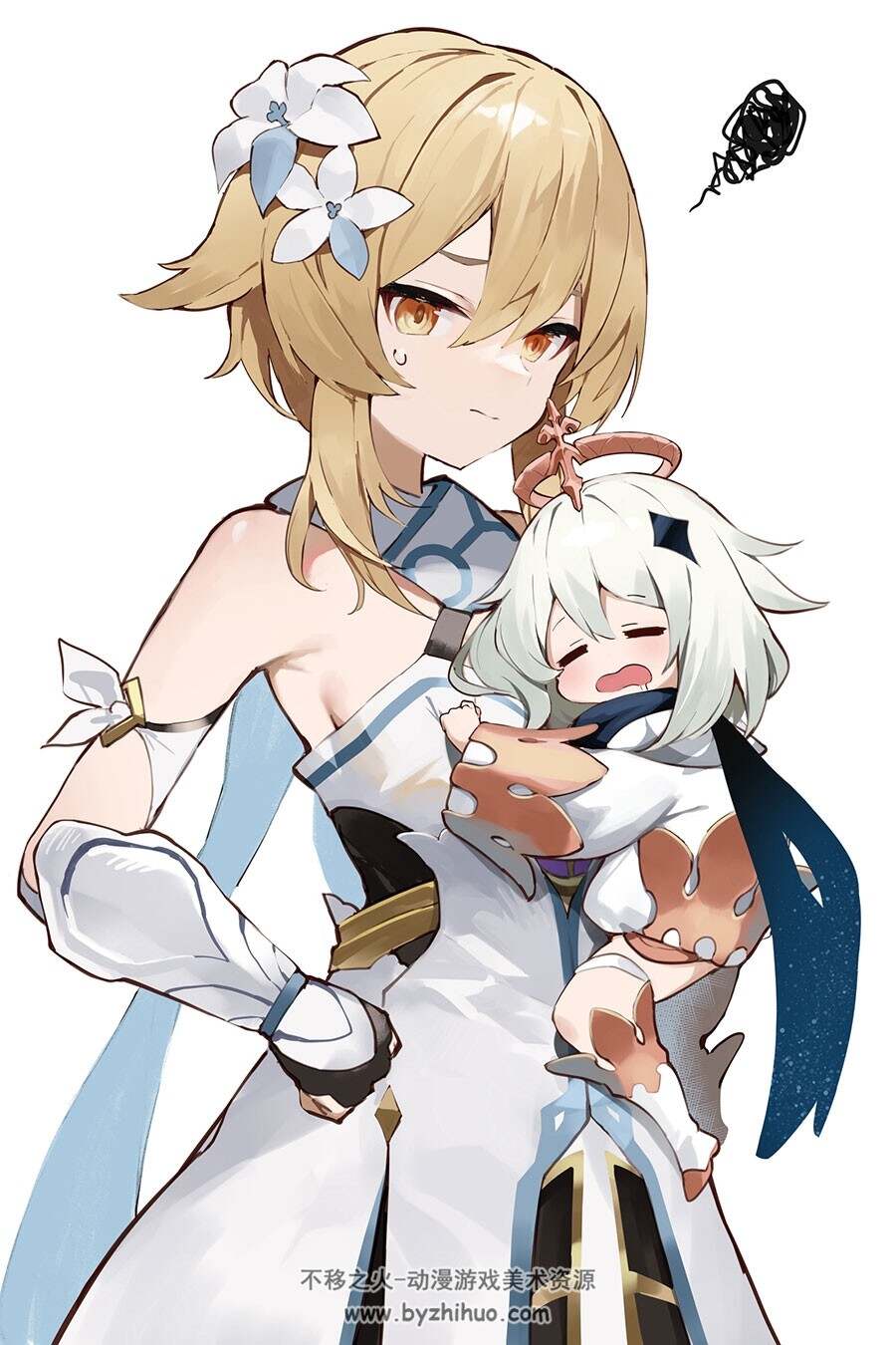 画师Amagasa Yun 可可爱爱软萌女孩纸插画图包 百度网盘下载