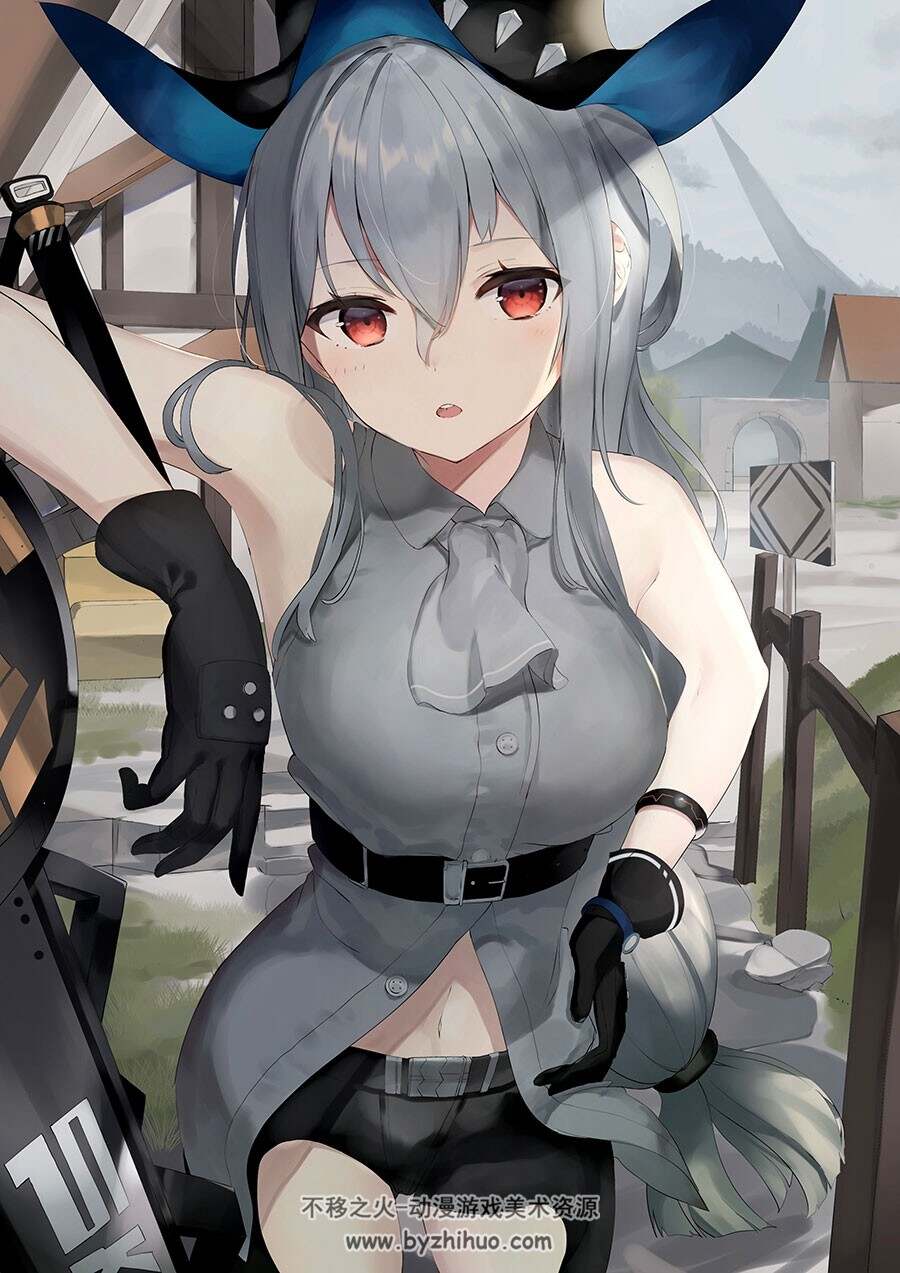 画师 zukann 呆呆纸片人插画作品赏析 百度网盘下载