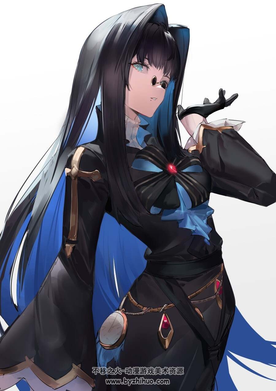 画师blazpu 攻气少女插画作品图集 百度网盘下载