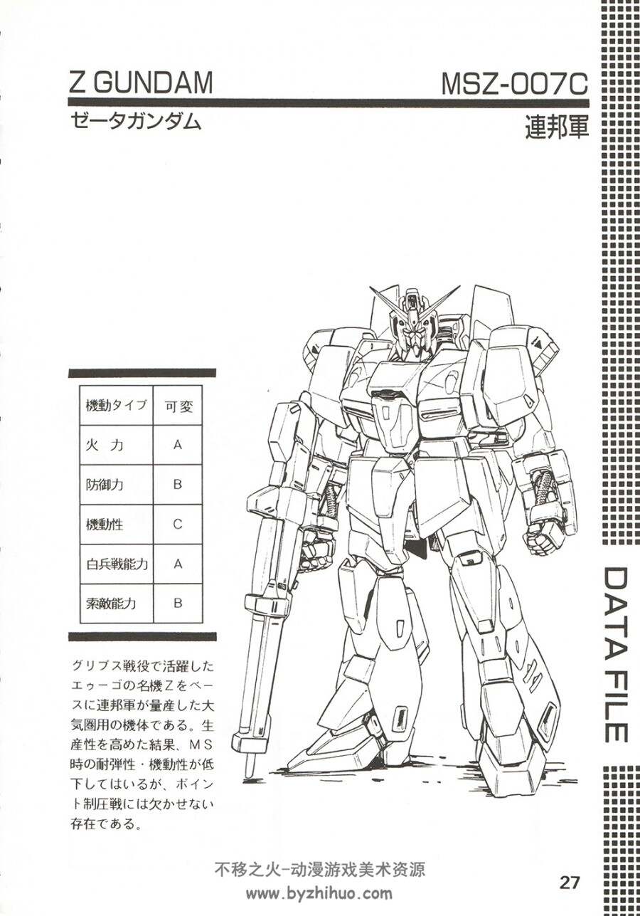 机动战士高达 Mobile Suit Gundam Advanced Operation Data Book 68P.jpg.百度网盘/阿里云盘