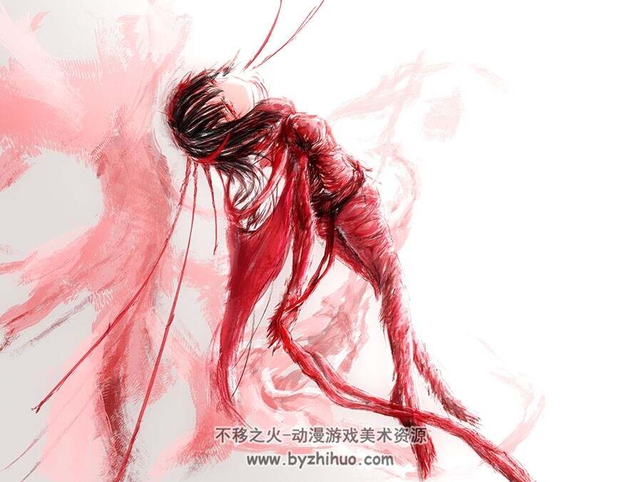 PIXIV 画师Maomoking 氛围感十足的女孩子们 百度网盘下载