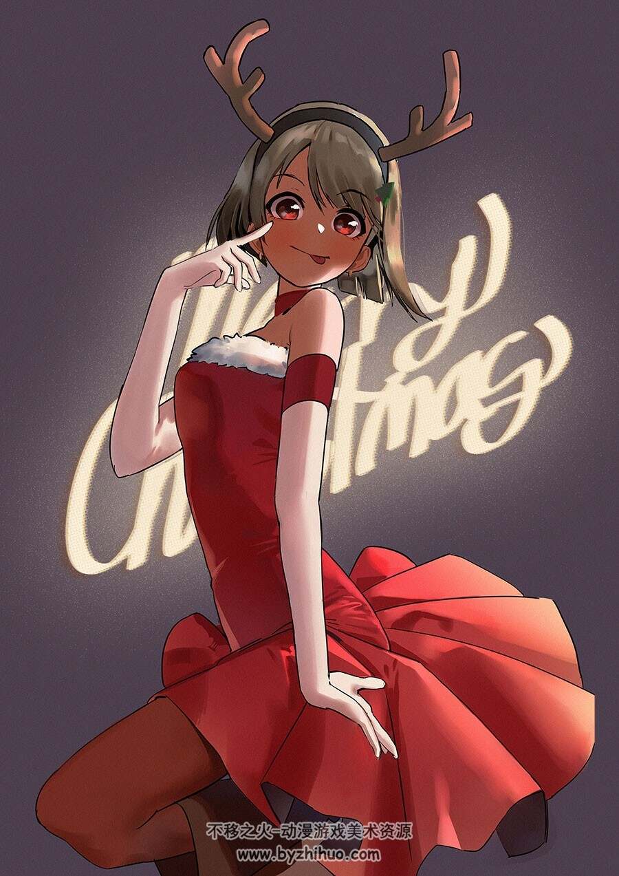 PIXIV 画师kawa 性格开朗的女孩纸 插画作品 百度网盘下载