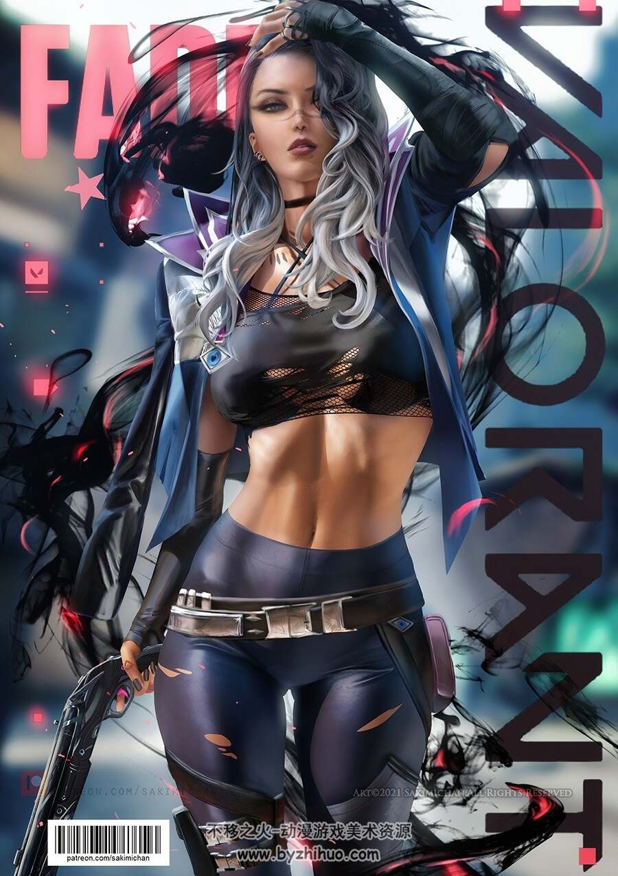 sakimichan 2022年7月插画作品更新 174-175期 JPG+PSD
