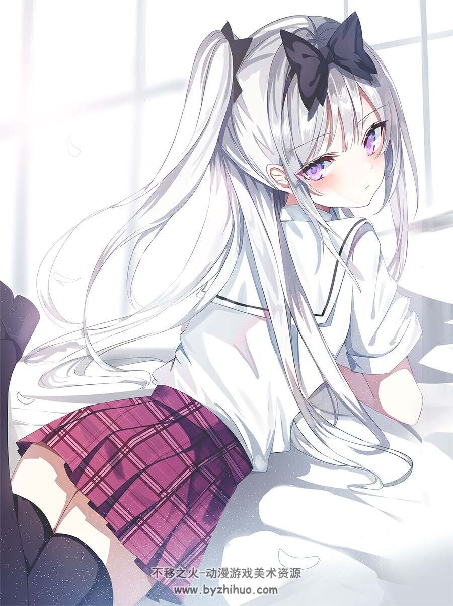 P站画师グリーンナイト 病娇女孩纸插画 百度网盘下载