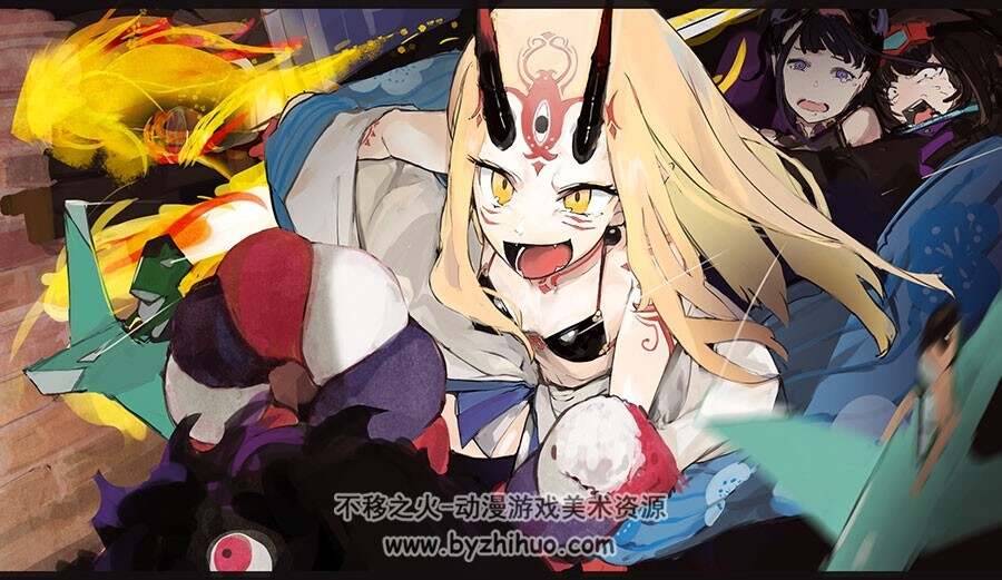 PIXIV 画师よる60 纸片人插画作品图包 百度网盘下载