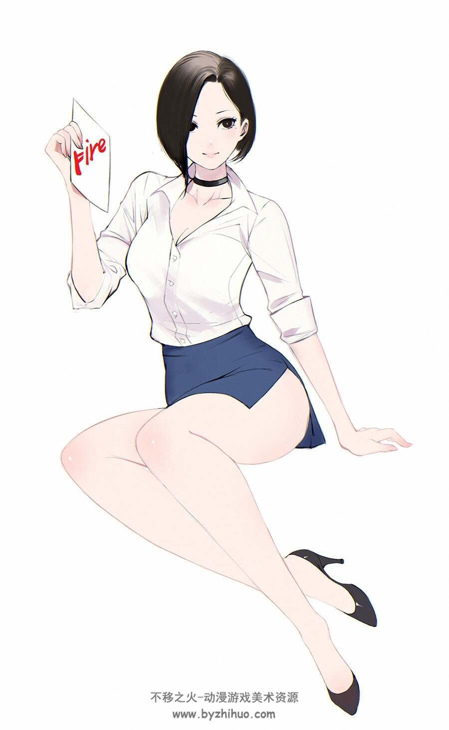 P站画师bobobong 二次元cg人物美女插画图片壁纸 百度网盘下载
