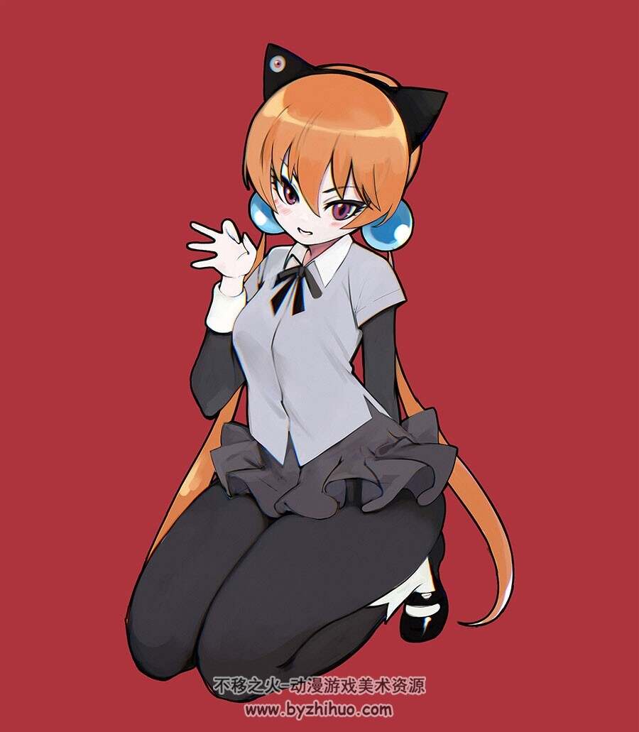 P站画师bobobong 二次元cg人物美女插画图片壁纸 百度网盘下载