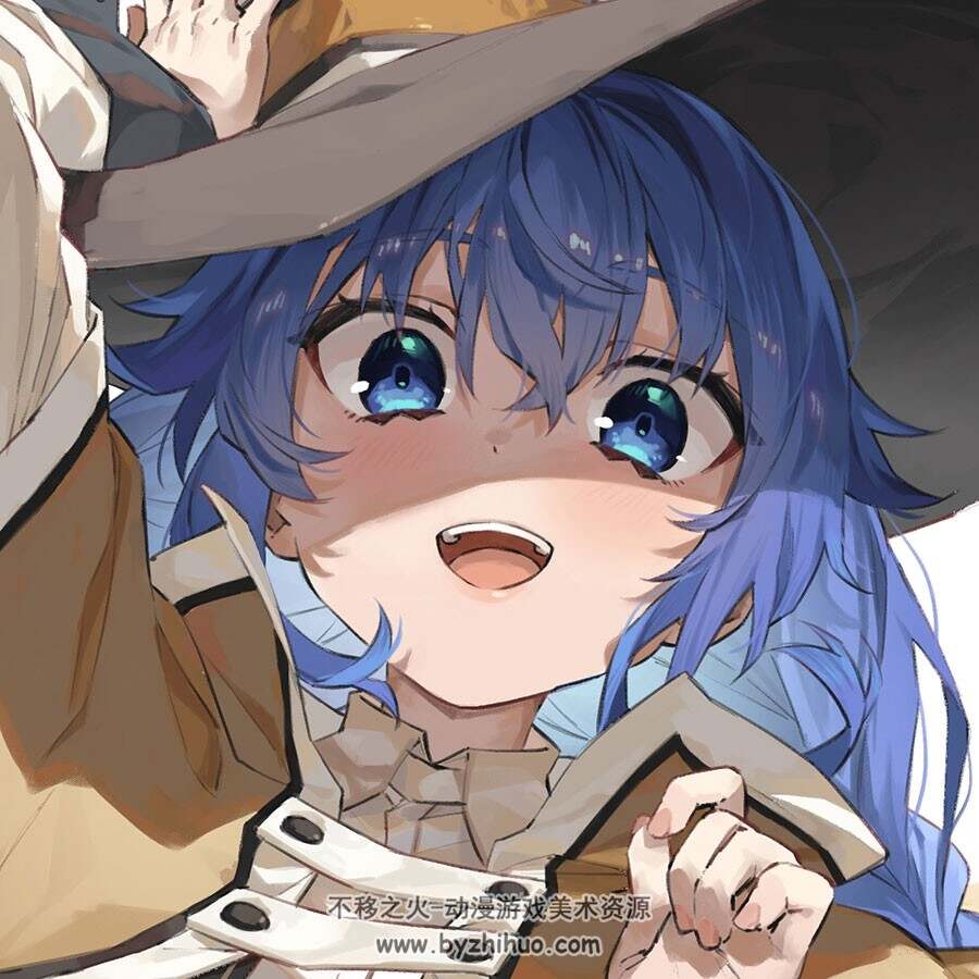 Pixiv 画师月野 二次元人物插画壁纸图片 百度网盘下载