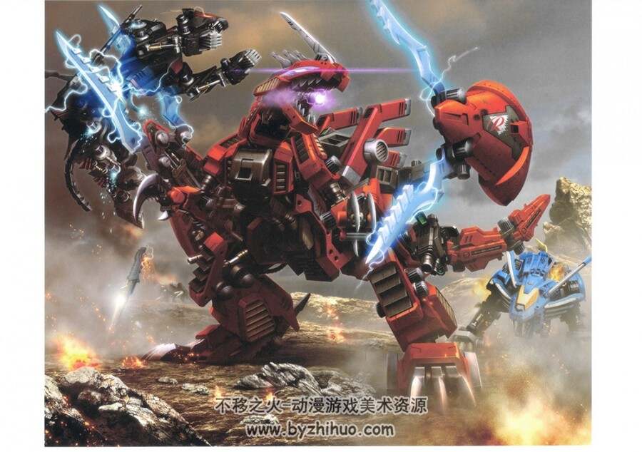 索斯机械兽画集设定.ZOIDS ART OF HMM 2006-2020.185P.156MB.jpg.百度网盘/阿里云盘