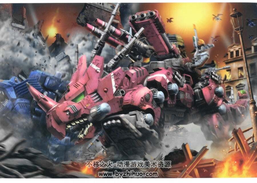 索斯机械兽画集设定.ZOIDS ART OF HMM 2006-2020.185P.156MB.jpg.百度网盘/阿里云盘