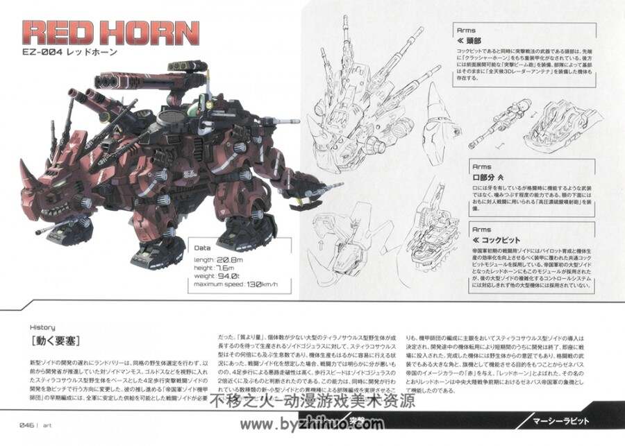 索斯机械兽画集设定.ZOIDS ART OF HMM 2006-2020.185P.156MB.jpg.百度网盘/阿里云盘