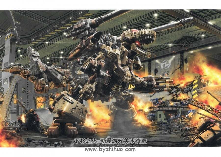 索斯机械兽画集设定.ZOIDS ART OF HMM 2006-2020.185P.156MB.jpg.百度网盘/阿里云盘